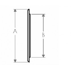 TAMPO NOVO FOGÃO DOMÉSTICO DEFENDI ESMALTADO 70mm