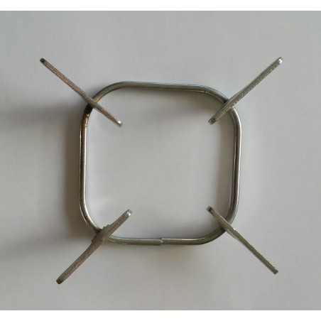 GRELHA QUADRADA PEQUENA FOGAREIRO INOX SMARTTHING
