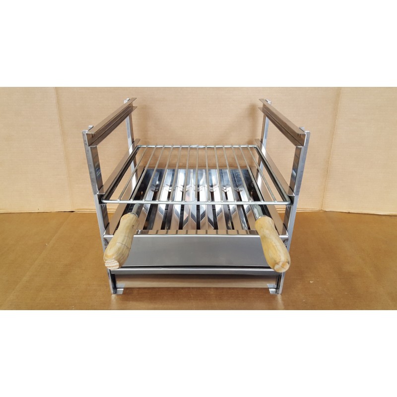 CHURRASQUEIRA INOX 48X33