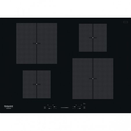 PLACA INDUÇÃO KIS740B (70CM-7200W) HOTPOINT