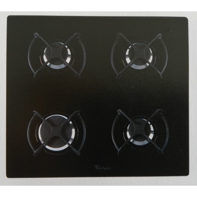 PLACA CRISTAL GAS  AKM400NB/01 WHIRLPOOL